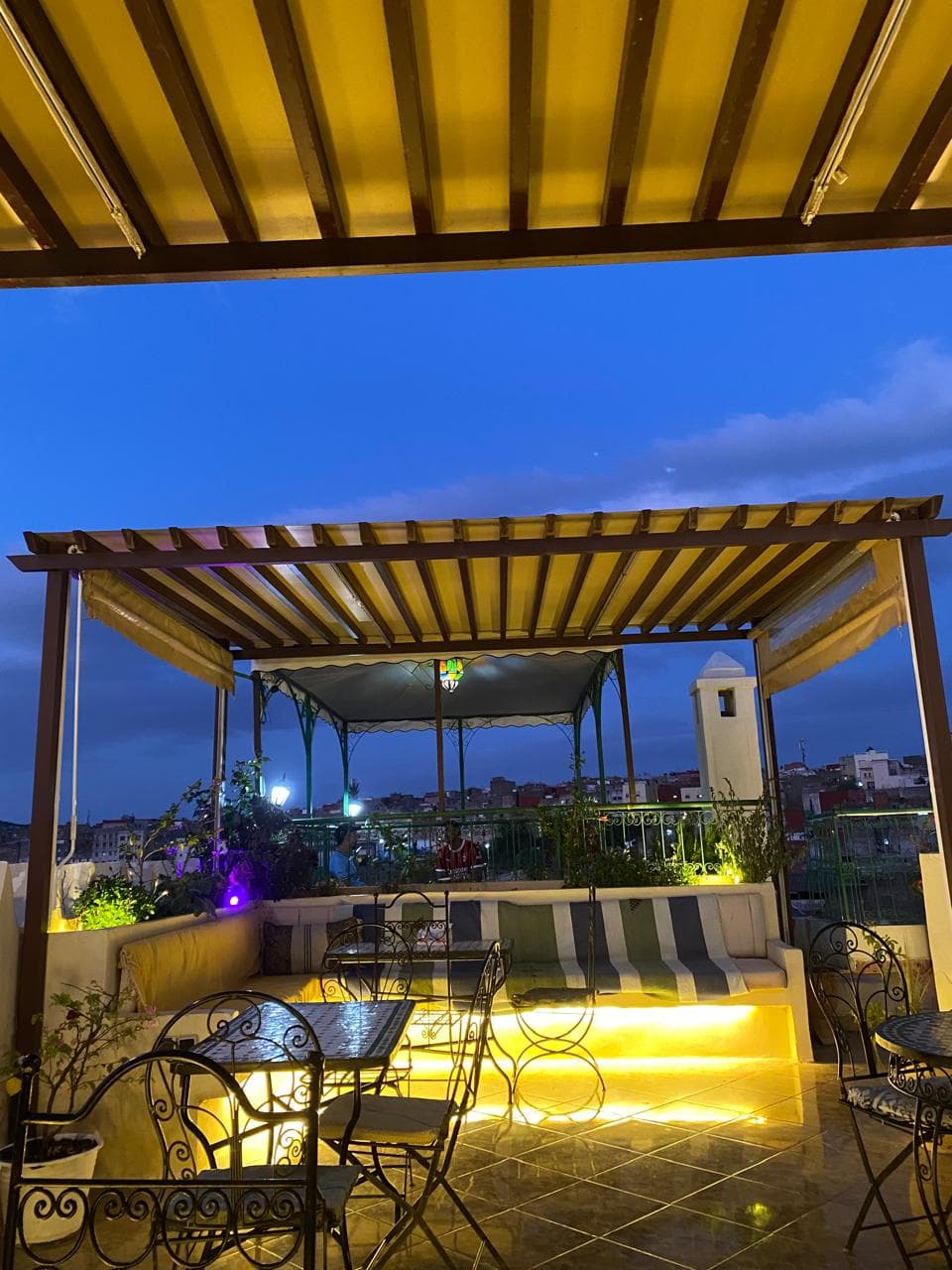 rooftop view